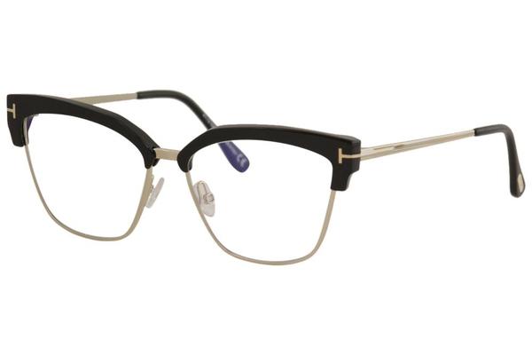  Tom Ford Women's Eyeglasses TF5547-B TF/5547/B Full Rim Optical Frame 