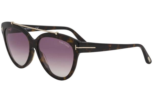  Tom Ford Women's Livia TF518 TF/518 Fashion Pilot Sunglasses 