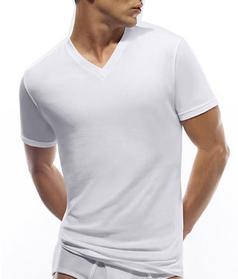  Tommy Hilfiger Men's 100% Cotton 4-Pk Classic V-Neck T-Shirt 