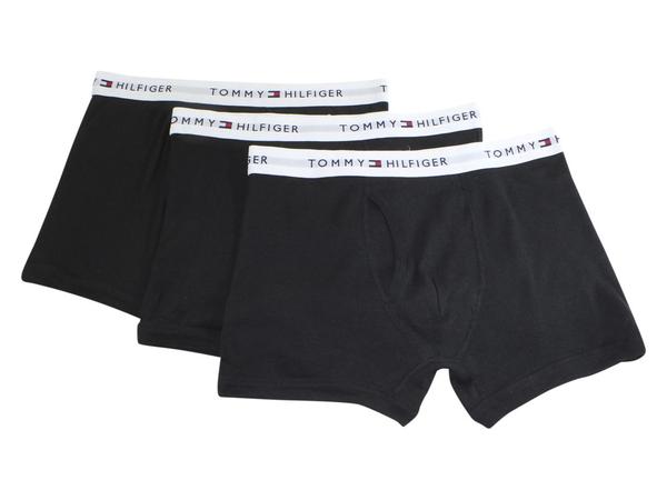  Tommy Hilfiger Men's 3-Pairs Classic Cotton Trunks Underwear 