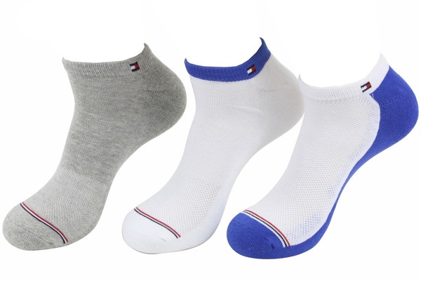  Tommy Hilfiger Men's 3-Pairs Fashion Low Cut Socks 