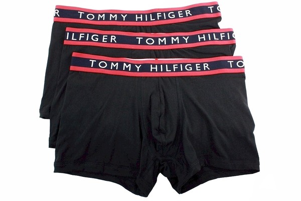  Tommy Hilfiger Men's 3-Pk Trunks Stretch Boxers Underwear 