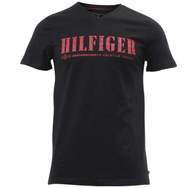  Tommy Hilfiger Men's Graphic Crew Neck Cotton Sleepwear T-Shirt 