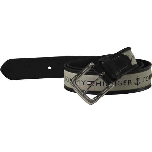  Tommy Hilfiger Men's Ribbon Inlay Fashion Belt 