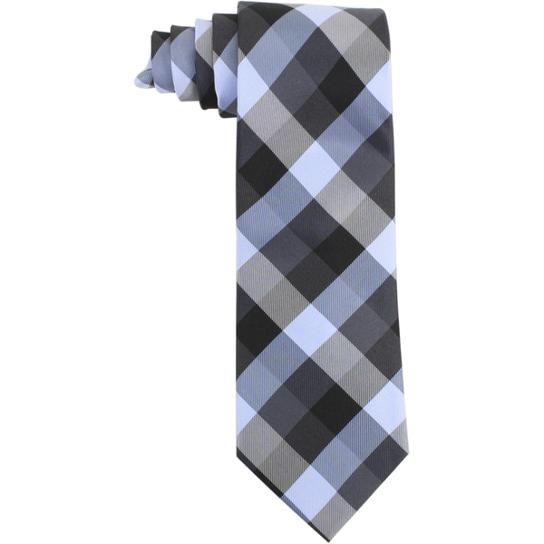  Tommy Hilfiger Men's Silk Buffalo Tartan Plaid Print Tie 