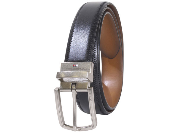  Tommy Hilfiger Men's Stitched Reversible Belt 
