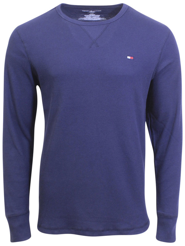 Tommy Hilfiger Men's Thermal T-Shirt Long Sleeve Crew Neck 