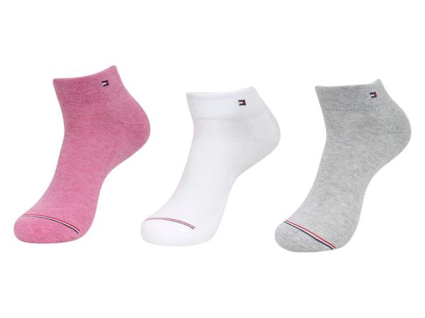  Tommy Hilfiger Women's 6-Pairs Sporty Ankle Socks 