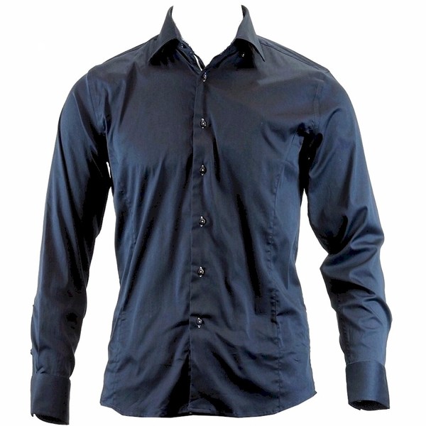  TR Premium Men's TR-572 Slim Fit 100% Cotton Button Down Dress Shirt 