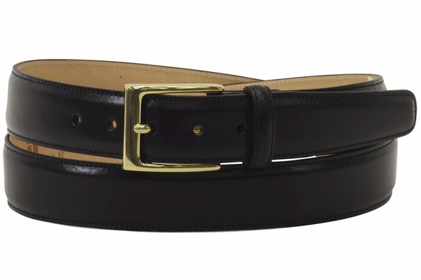  Trafalgar Men's Cortina Genuine Full Grain Leather Belt 