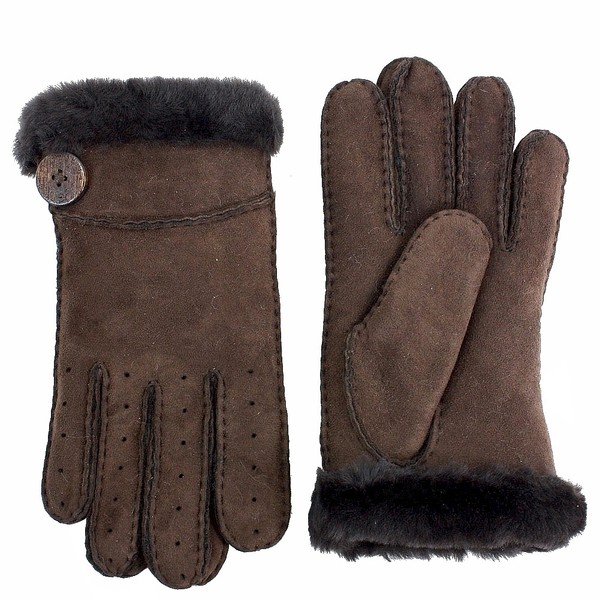  Ugg Women's Bailey Sheepskin Leather Gloves 