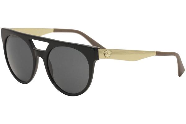  Versace Men's 4339 Round Sunglasses 