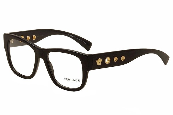  Versace Men's Eyeglasses VE3230 VE/3230 Full Rim Optical Frame 