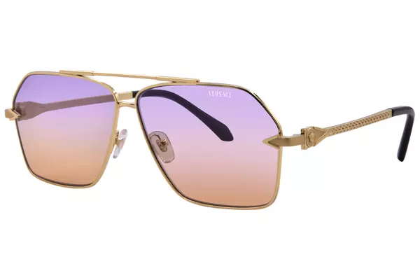  Versace VE2284 Sunglasses Men's Square Shape 