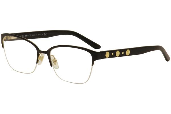  Versace Women's Eyeglasses VE1224 VE/1224 Half Rim Optical Frame 