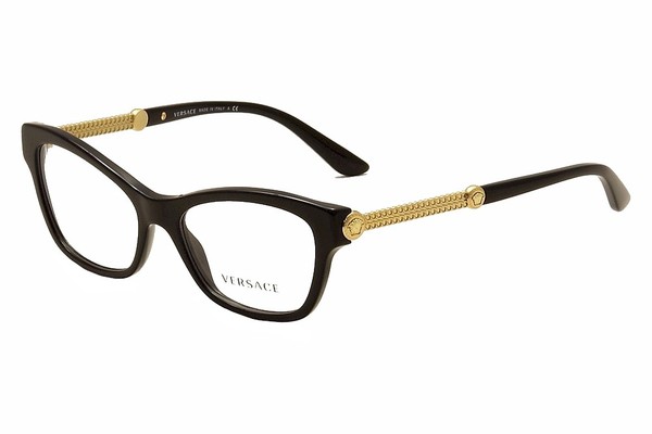  Versace Women's Eyeglasses VE3214 VE/3214 Full Rim Cat Eye Optical Frame 