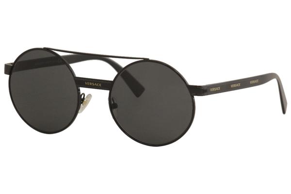  Versace Women's VE2210 VE/2210 Fashion Round Sunglasses 