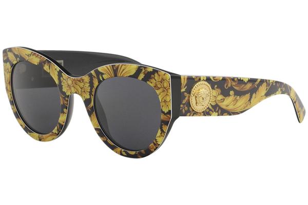  Versace Women's VE4353 VE/4353 Medusa Logo Cat Eye Sunglasses 