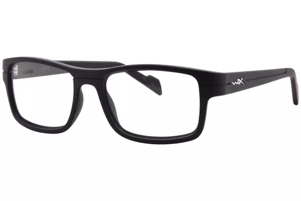 Wiley X Epic Eyeglasses Full Rim Rectangle Shape