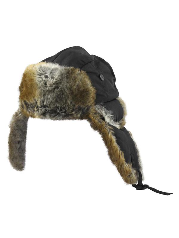  Woolrich Men's Supplex Faux Fur Trapper Hat 