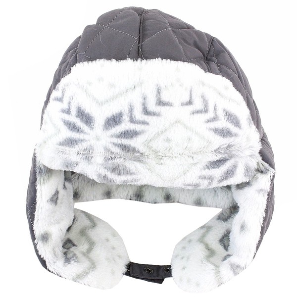  Woolrich Reversible Quilted/Fleece Winter Aviator Hat 