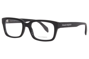 Alexander McQueen AM0345O Eyeglasses Men's Full Rim Rectangle Shape