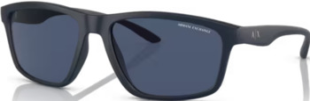 Armani Exchange AX4122S Sunglasses Men's Pillow Shape