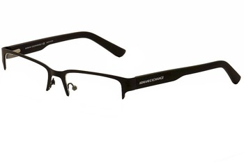 Armani Exchange Men's Eyeglasses AX1014 AX/1014 Half Rim Optical Frame
