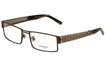 Boucheron BEO100 Eyeglasses Men's Full Rim Rectangular Optical Frame