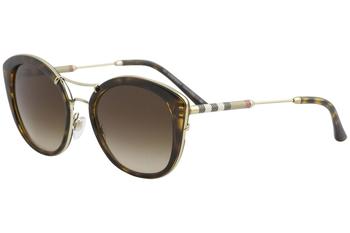 Burberry Women's BE4251Q BE/4251/Q Round Sunglasses