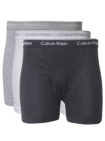 Calvin Klein Men's Classic Fit Boxer Briefs Underwear 3-Pairs
