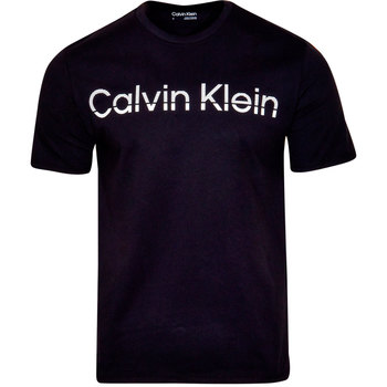 Calvin Klein Men's T-Shirt Sliced Logo Crew Neck Short Sleeve