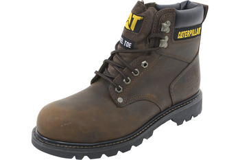 Caterpillar Men's Second Shift ST Steel Toe Slip Resistant Work Boots Shoes