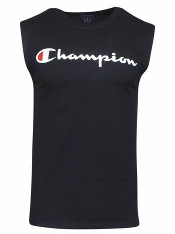 Champion Classic Jersey Muscle T-Shirt Men's Script Logo Tank Top