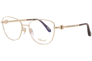Chopard VCHF17S Eyeglasses Women's Full Rim Cat-Eye Optical Frame
