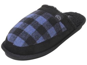 Cobian Men's Log-Cabin-Mule Clog Slippers Shoes