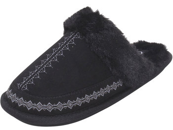 Cobian Women's Colima Mules Slippers Shoes Faux Fur Trim