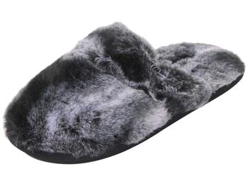 Cobian Women's Minou Mules Slippers Shoes Faux Fur Plush