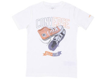 Converse Big Boy's T-Shirt All Star Sneakers Graphic Short Sleeve