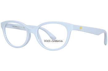 Dolce & Gabbana DX-5096 Eyeglasses Youth Kids Girl's Full Rim Butterfly Shape