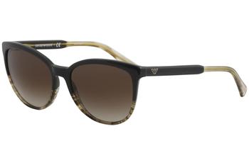 Emporio Armani Women's EA4101 EA/4101 Fashion Cat Eye Sunglasses