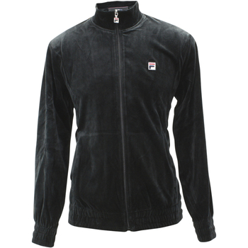 Fila Men's Solid Velour Zip Up Track Jacket