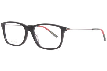 Gucci GG1050O Eyeglasses Frame Men's Full Rim Rectangular