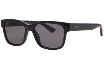 【ほぼ新品】グッチ GG1716S サングラス Gucci GG1716S 001 Sunglasses Men's Black/Grey Rectangle Shape 54