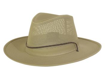 Henschel Men's UV Protection Mesh Aussie Breezer Hat