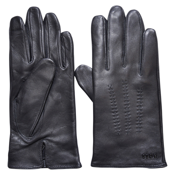 Hugo Boss Hainz-Me Men's Genuine Leather Gloves