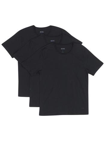 Hugo Boss Men's 3-Pc Short Sleeve Crew Neck Cotton Jersey T-Shirt