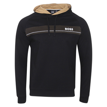 Hugo Boss Men's Authentic Hoodie Light Long Sleeve Pull-Over Sweater