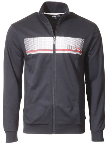 Hugo Boss Men's Zip-Up Track Jacket French Terry Loungewear