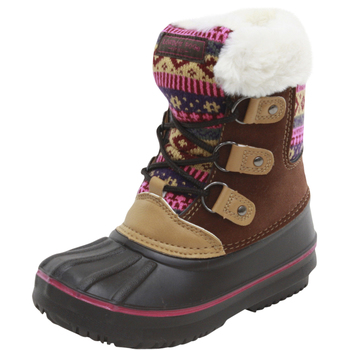 London Fog Little/Big Girl's Tottenham Water Resistant Winter Boots Shoes